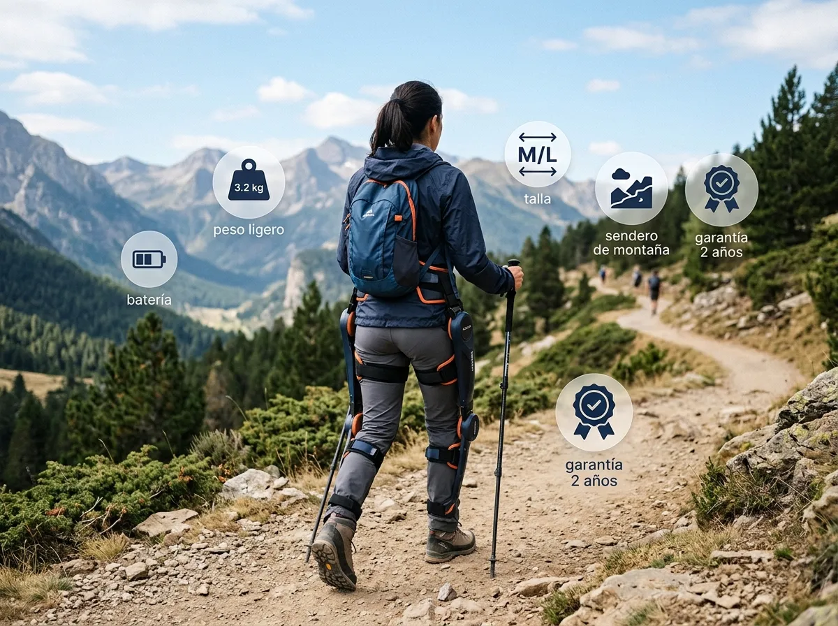 Checklist exoesqueleto para senderismo y outdoor