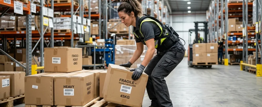 Cómo evitar el dolor de espalda trabajando en un almacén (Guía 2026)